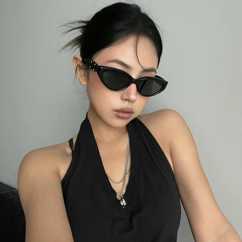 小框gm猫眼嘻哈太阳镜高级感女