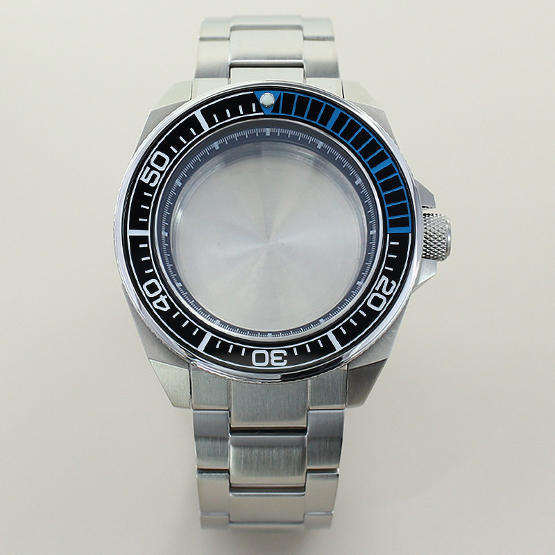 thumbnail for Modified Seiko Samurai Model Watch Case Mechanical Strap Men's Dial Accessories Vintage Fit for NH35 Caliber
