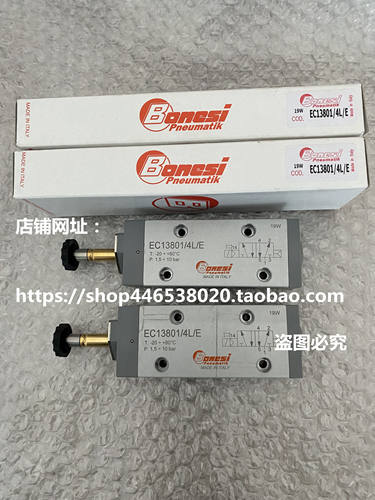 EC13801/4L/E意大利BONESI电磁阀