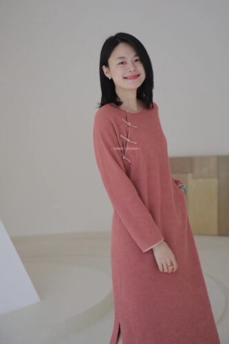 中式凤中长款小众显瘦songyi