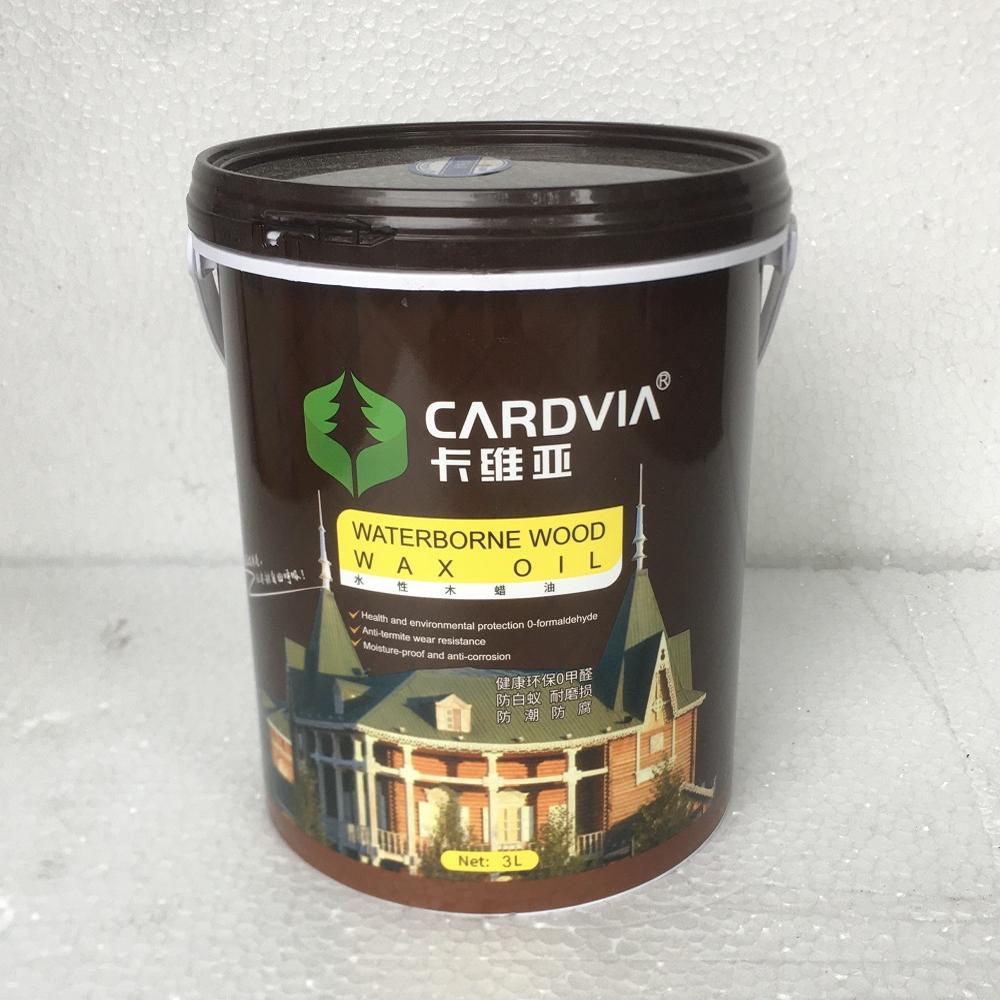 净味耐候水性木蜡油防腐木油