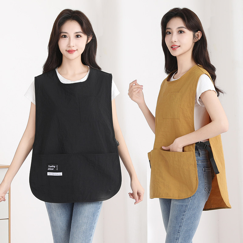 可调节马甲围裙厨房家用防水防油餐饮工作服围腰坎肩男女定制印字,家庭/个人清洁工具,围裙,淘宝优惠券,粉丝福利购,淘宝优惠卷