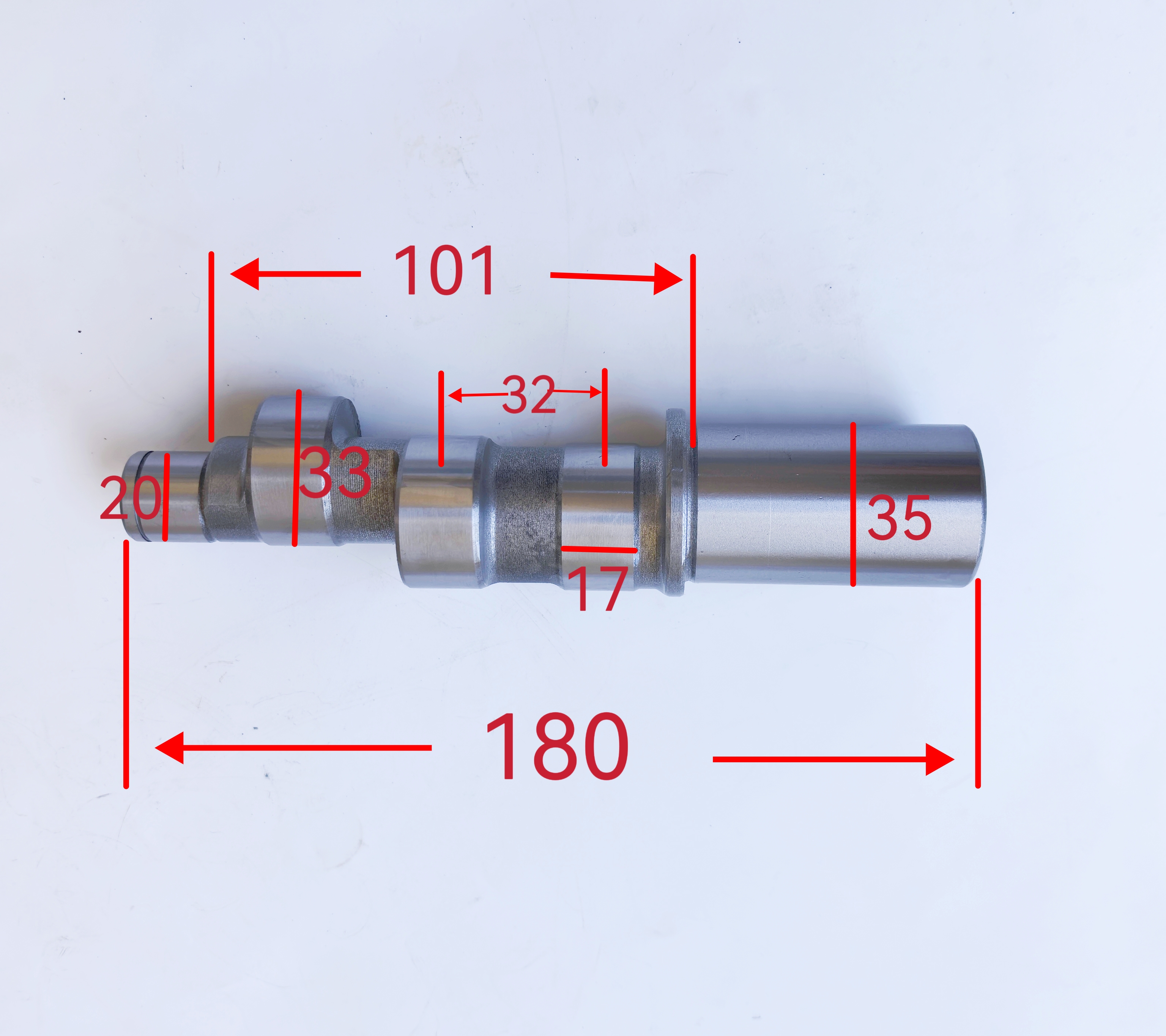 球墨曲轴高压清洗机配件专用曲轴柱塞泵曲轴维修配件高光洁度曲轴