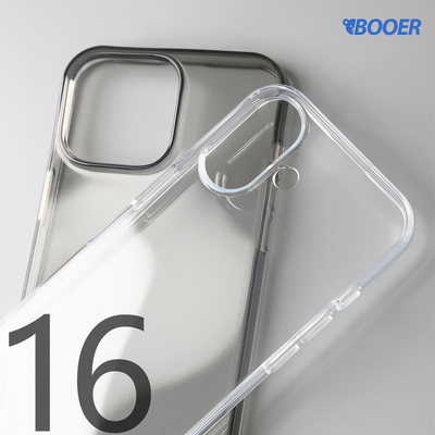 适用苹果iPhone16手机壳iP16ProMax新款16Pro硅胶TPU软壳男透明女防摔新款16手机壳无挂绳孔保护套iP16Plus