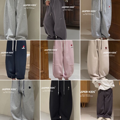 2025秋新款男女童针织运动裤合集