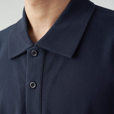 Liberty Kostume 春夏季休闲通勤纯色翻领polo衫百搭男短长袖