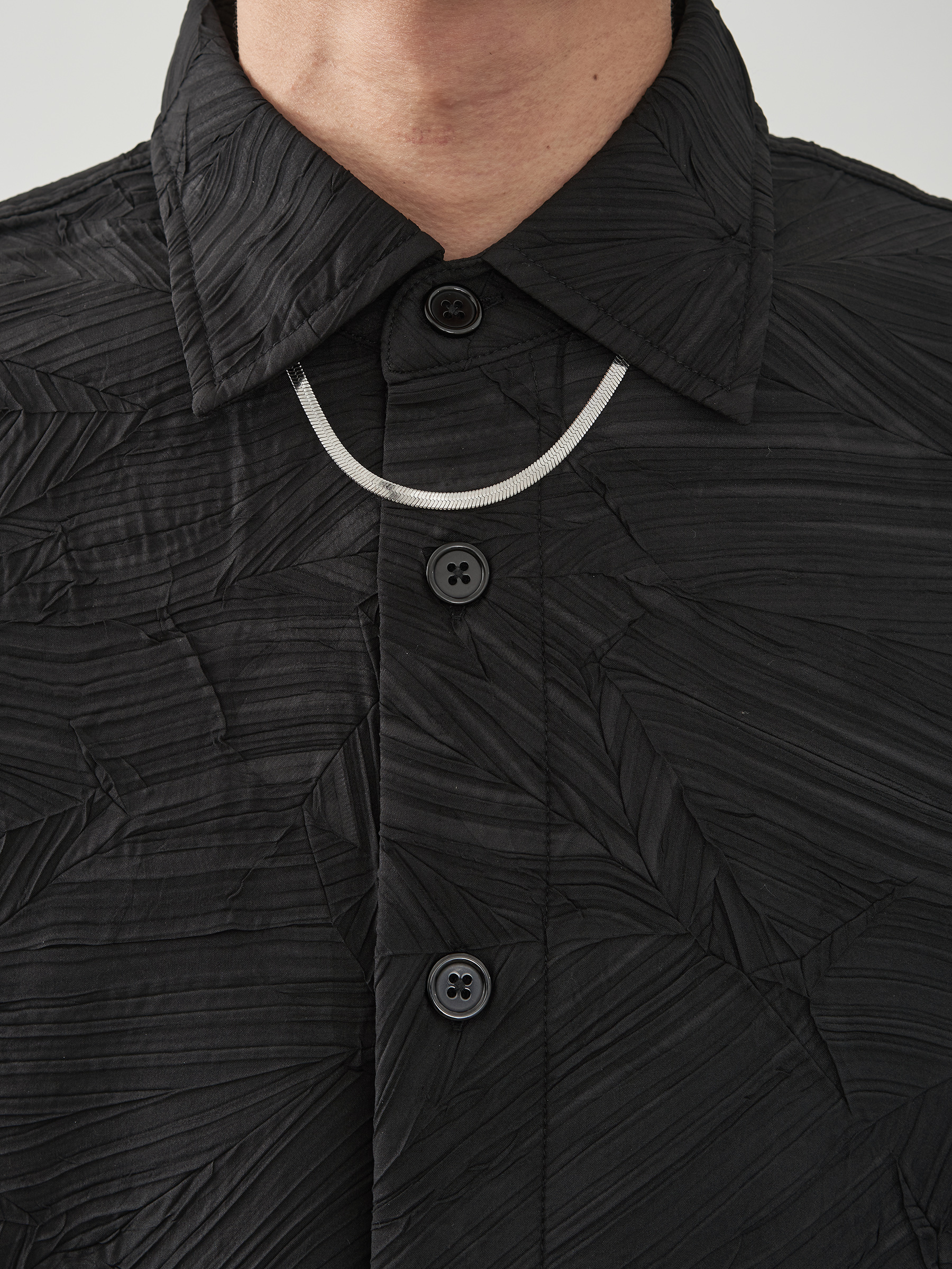 liberty kostume 褶皱不规则宽松休闲长袖秋冬春季衬衫男女