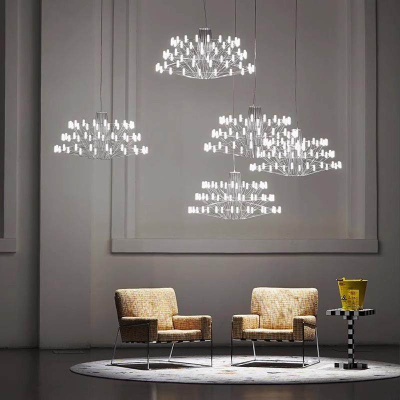 北欧创意客厅吊灯个性设计师样板房后现代简约餐厅酒店卧室装饰灯,家装灯饰光源,智能吊灯,淘宝优惠券,粉丝福利购,淘宝优惠卷