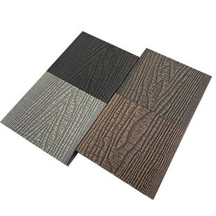 木塑WPC地板一代方孔刀砍纹146*25环保材料园林室外装修板防腐