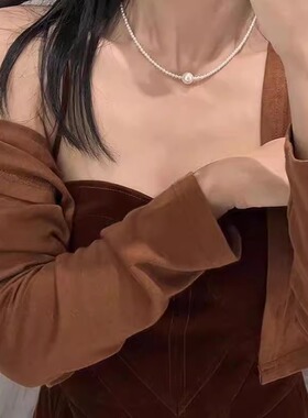 施家珍珠项链S925纯银