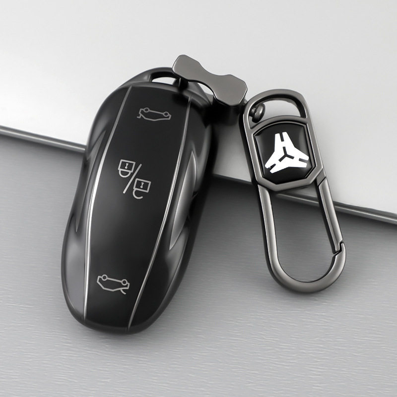 适用于特斯拉钥匙套Model3焕新版Y毛豆X/S遥控保护壳Tesla汽车包