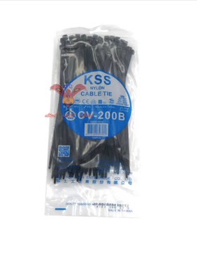 进口正品直销 KSS尼龙扎带CV-200B  束线带 4.6×200 100PCS
