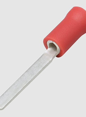 台湾KSS 正品原装 进口 扁平绝缘端子BD1-18F 红色 加厚国标100只