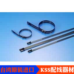 包邮原装进口正品 KSS阶梯式不锈钢烤漆扎带ASTN-195 宽7mm 100根