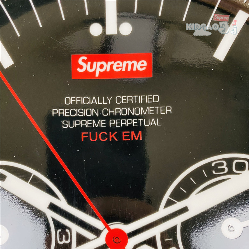 SPOT SUPREME 20 FW WATCH PLATE 세라믹 시계 DITONDA 다이얼 장식 플레이트