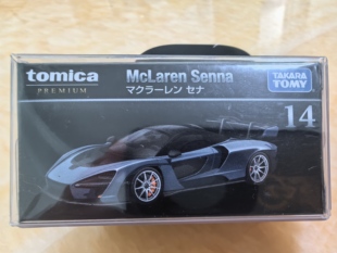 日版TOMY多美卡TOMICA黑盒TP14号麦卡伦塞纳MCLAREN SENNA