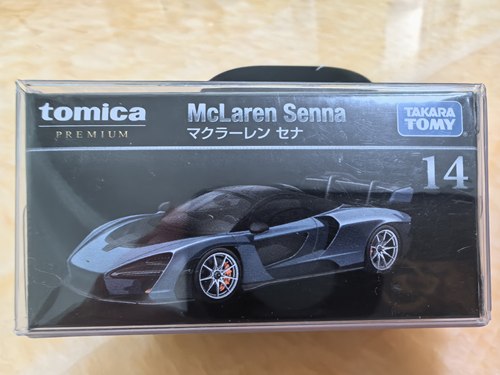 多美卡TOMY多美卡黑盒TP14号麦卡伦塞纳MCLAREN SENNA