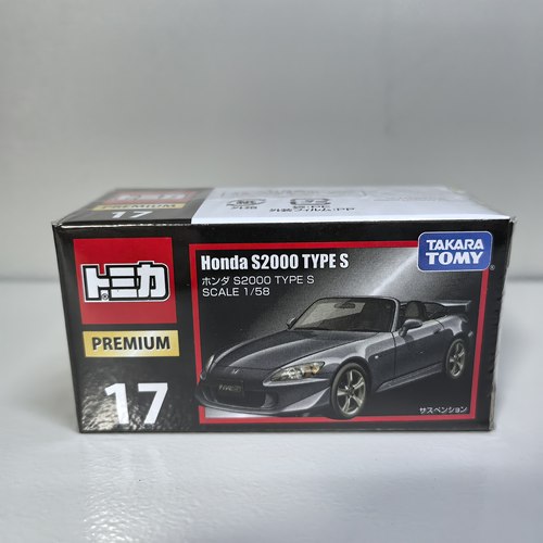 Tomy多美卡tomica黑盒TP premium17号 s2000 合金车模