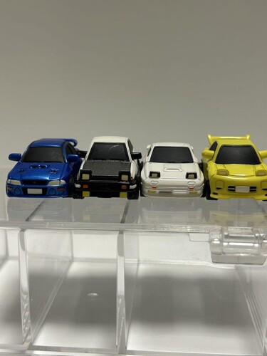 头文字D 回力车模 AE86藤原拓海 FC3S凉介  FD3S启介 22B藤原文泰