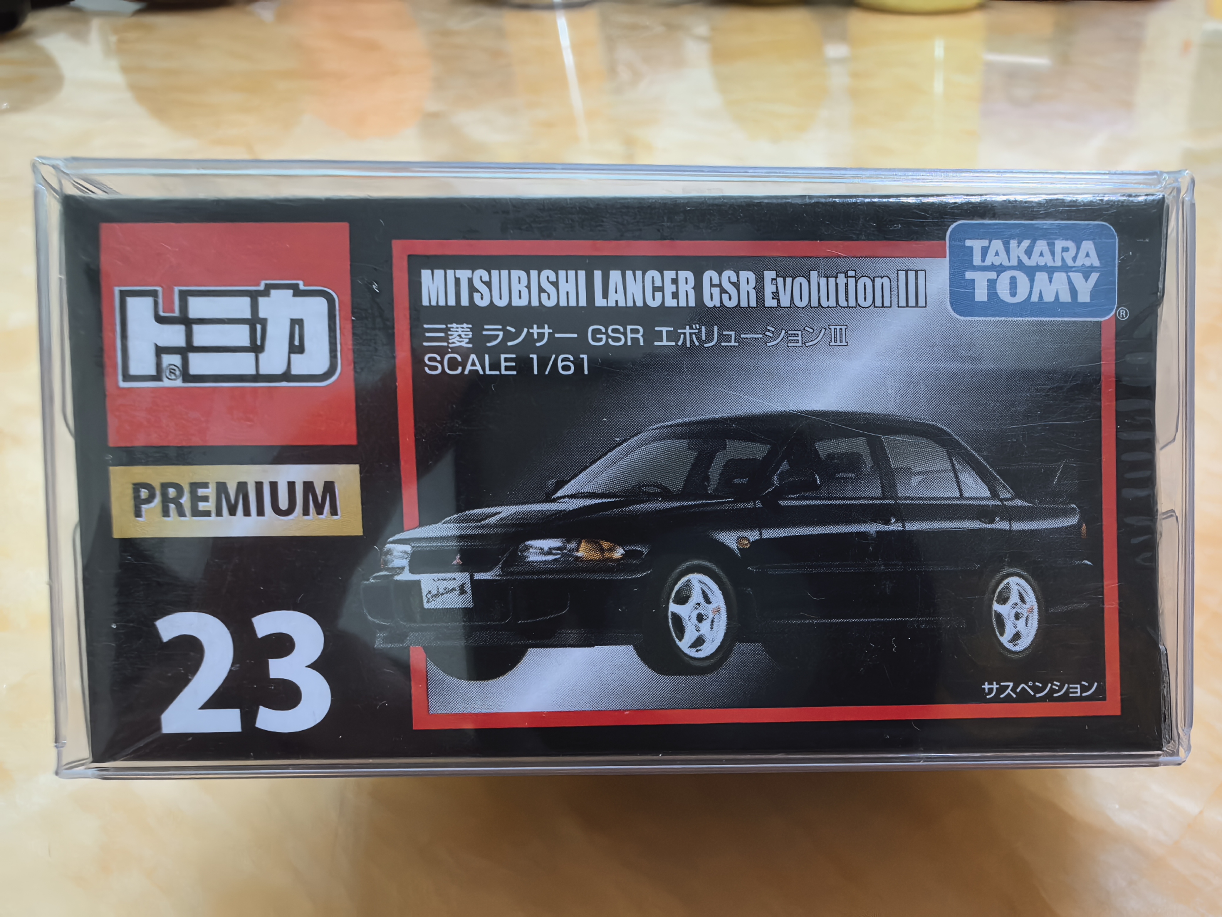 多美卡TOMY多美卡TOMICA PREMIUM黑盒TP23号LANCER GSR EVOLUTION