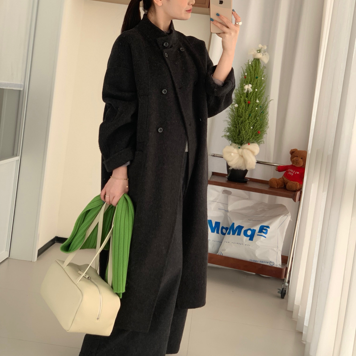 手严选-泡菜馆-范儿极简羊毛外套（含89.9澳毛）(10.1羊绒)S1175,女装/女士精品,羽绒服,淘宝优惠券,粉丝福利购,淘宝优惠卷