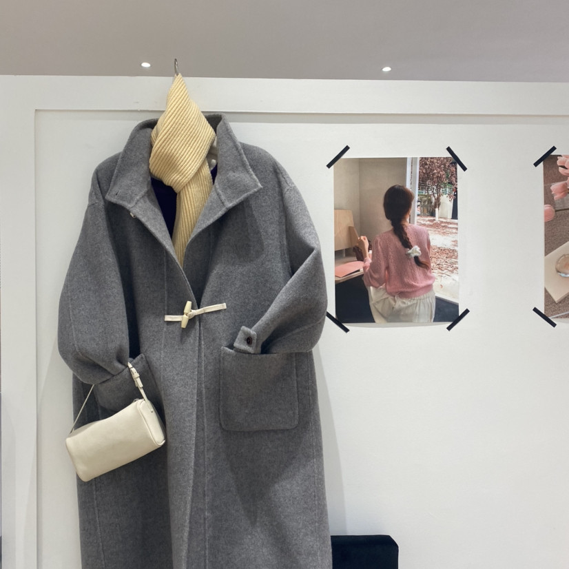 a some-赫本风复古牛角扣羊毛外套（含89.9澳毛）S1031,女装/女士精品,羽绒服,淘宝优惠券,粉丝福利购,淘宝优惠卷