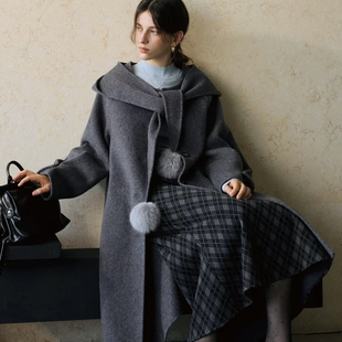 美美桑蕾-羊毛外套(含100羊毛)(高级气质基础款)CDD121