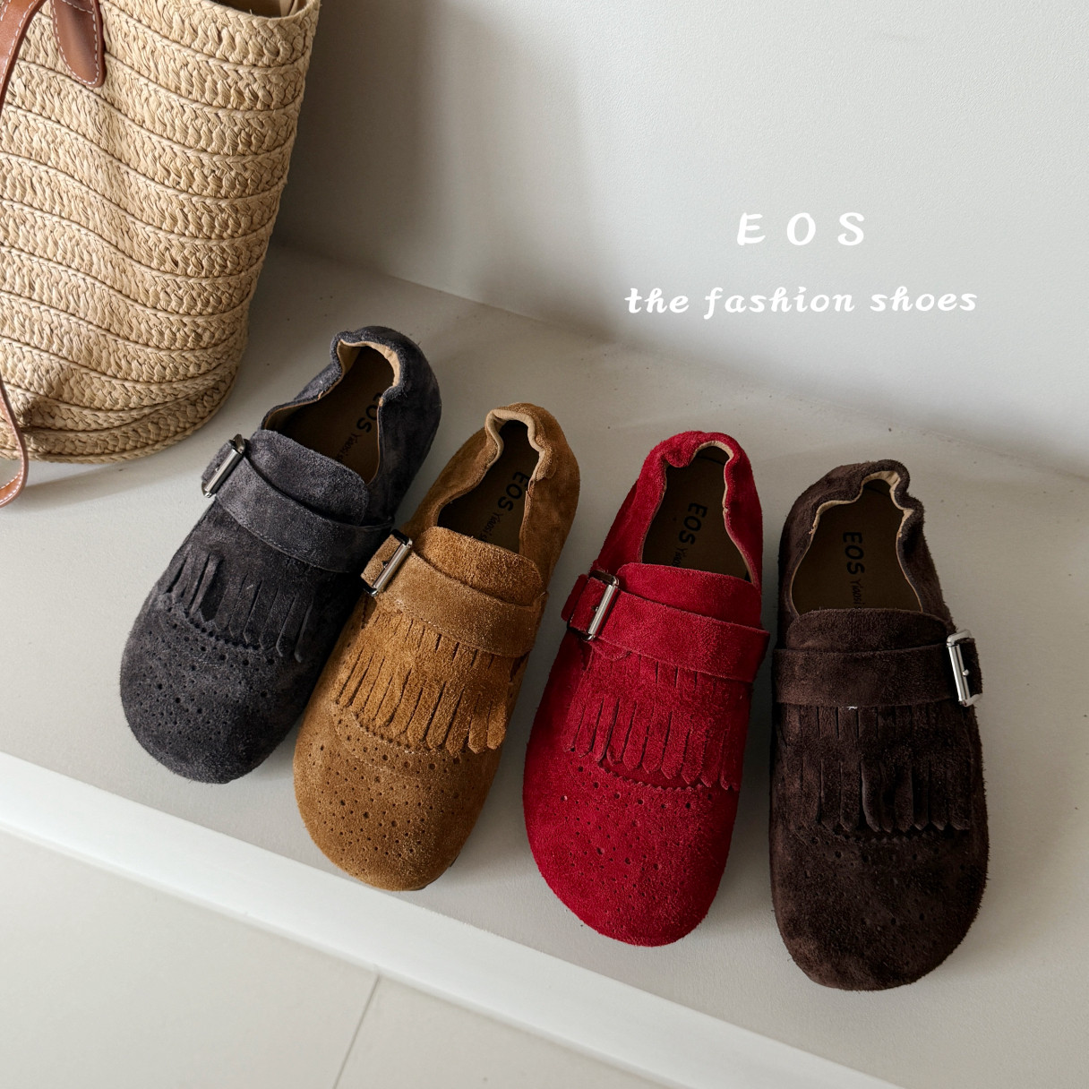 EOS-秋款上新勃肯时尚潮流低帮耐磨防滑底休闲鞋23775-20Q