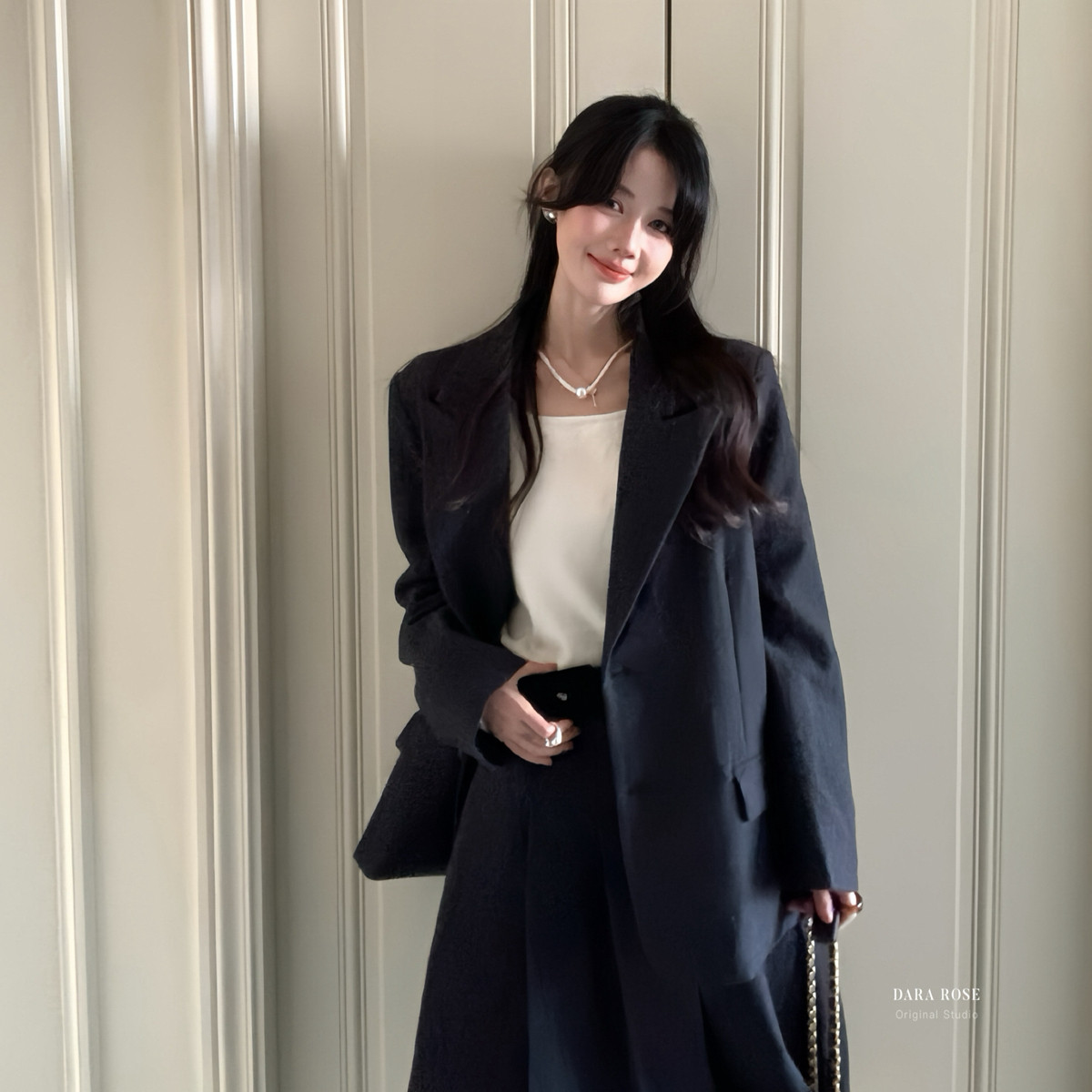 DARA ROSE-半身裙法式两件套套装(配腰带)(miu系羽绒套装)S8143,女装/女士精品,时尚套装,淘宝优惠券,粉丝福利购,淘宝优惠卷