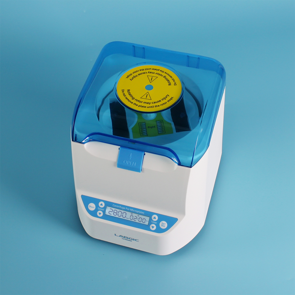 包邮板式数显微孔板离心机pcr平板小型实验室仪器检验96孔cf2800m