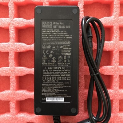 台湾明纬电源GST160A适配器12/15/20/24/36/48-R7B,工业用适配器