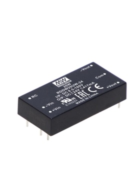 明纬电源RDDW20UW-12/15/24V 20W 8.5~160Vdc超宽输入DC-DC转换器