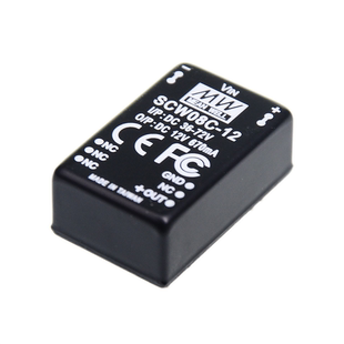 台湾明纬电源SCW08A/08B/08C 5V12V15V DC-DC稳压单组输出05