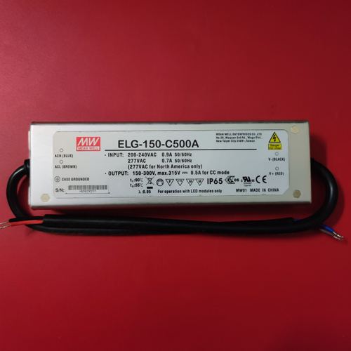 ELG-150-C500A-3Y/700/1050/1400/1750/2100台湾明纬150W全新原装