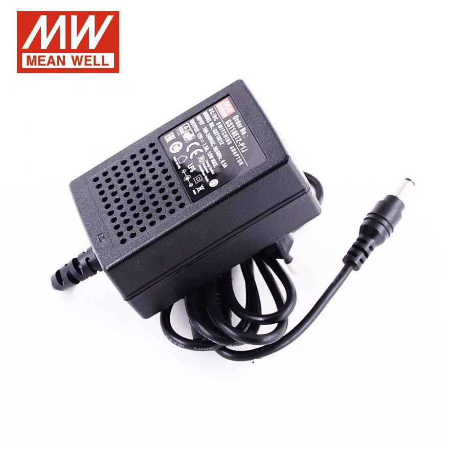 GST18E MEANWELL P1J 전원 공급 장치 18W E05|E09|E12|E15|E18|E24|E48 5V9V