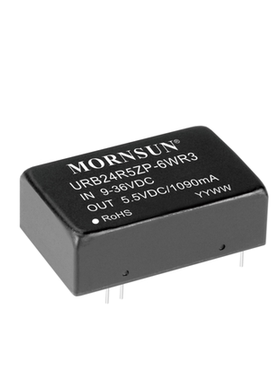 URB24R5ZP-6WR3 5.5V1090mA 6W高品质DC-DC模块电源 全新原装正品