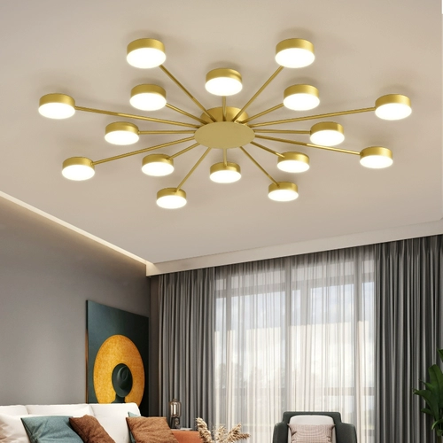 Лампа для гостиной, светодиодный современный и минималистичный потолочный светильник для спальни, легкий роскошный стиль