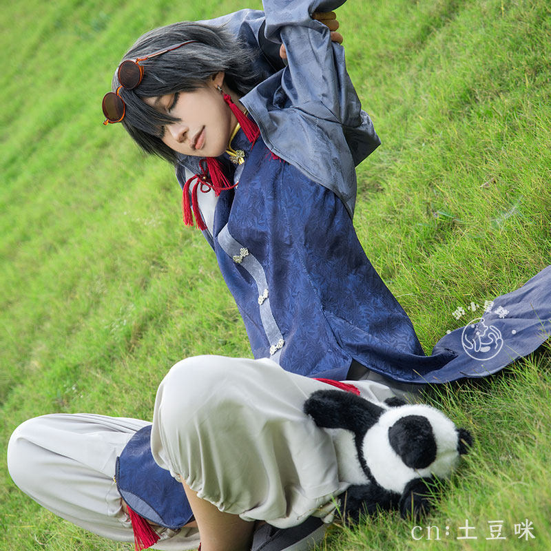 渺小星球文豪野犬cos服春河35新绘中华风江户川乱步cosplay