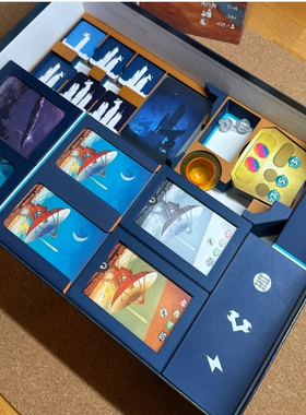 SETI 桌游收纳 3D打印（仅收纳无桌游）支持10丝牌套版