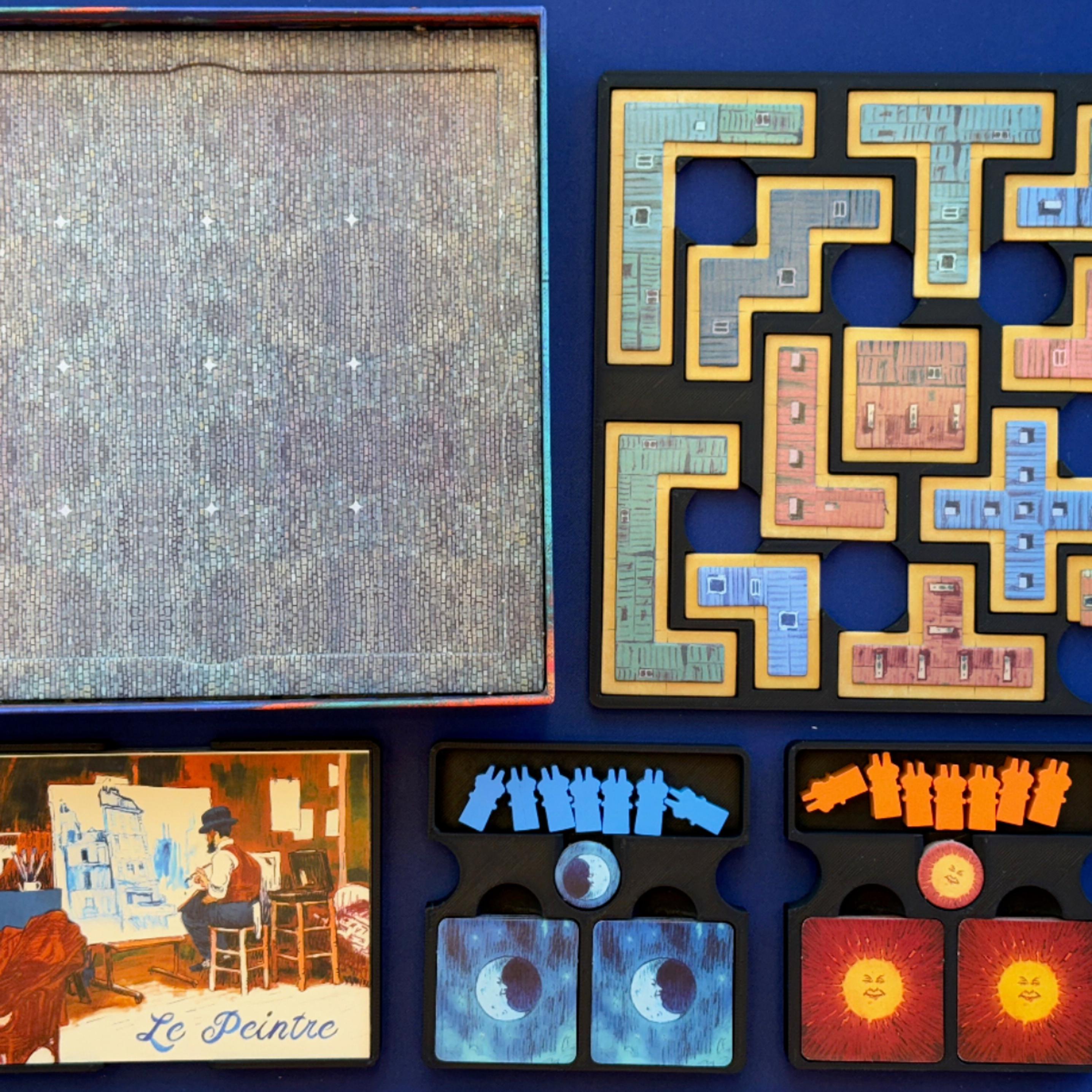 ParisLa桌游收纳3D打印