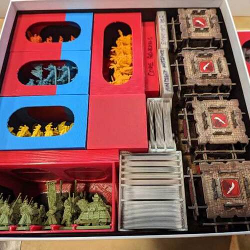 3D打印桌游收纳TheGreatWall