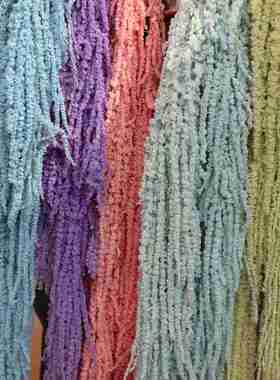 永生花吊米柔丽丝情人泪干花包白色客厅软装花艺美陈红色材料