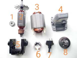 适配日立G10SB1角磨机转子 定子 日立100铝壳磨机配件轴承开关