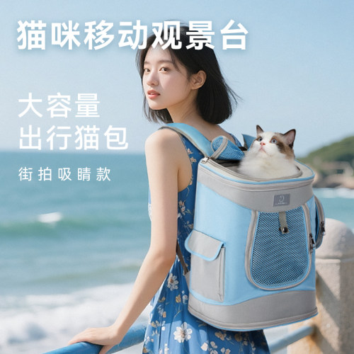 A4Pet 宠物背包外出双肩包猫包便携大号狗狗背包透气可折叠宠物包