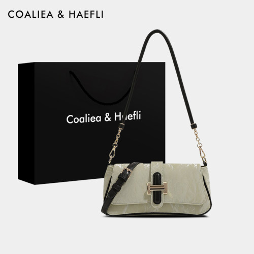 官网COALIEA&KAEFLI法棍腋下包女