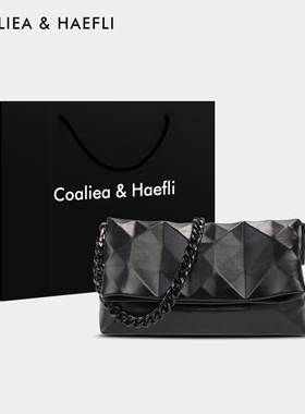 香港代购褶皱腋下包包女春夏2026新款菱格链条单肩包高质感斜挎包