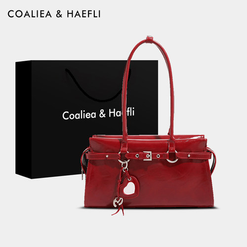 官网COALIEA&KAEFLI复古腋下包女