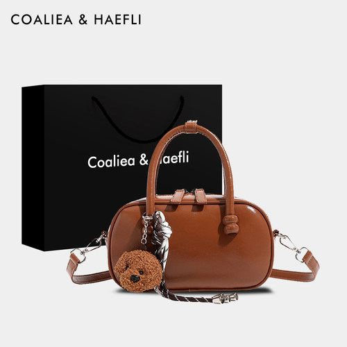 官网COALIEA&KAEFLI手提斜挎包女
