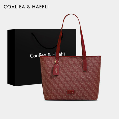官网COALIEA&HAEFLI祥云托特包女