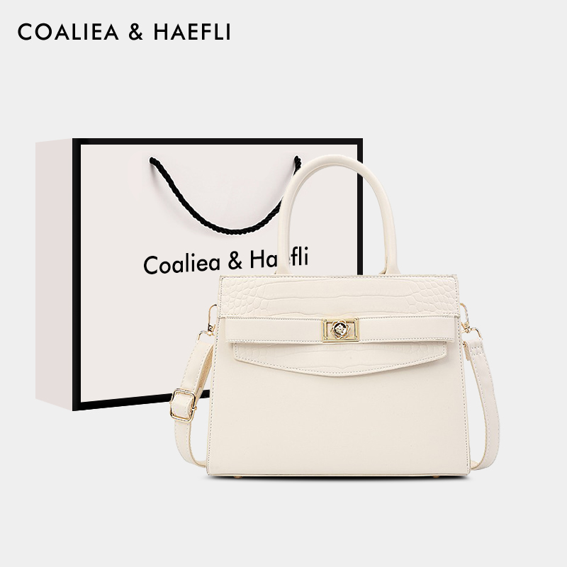 官网COALIEA&KAEFLI鳄鱼纹妈妈包
